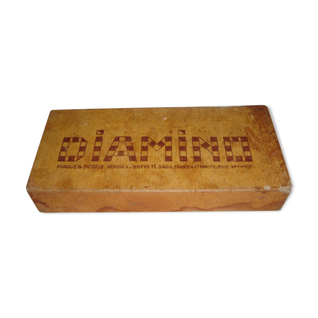 Jeu De Société Ancien Diamino En Nacre (bakélite) - Vintage Et Rare