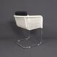 Chaises cantilever blanches Tecta D43, années 1980, lot de 4