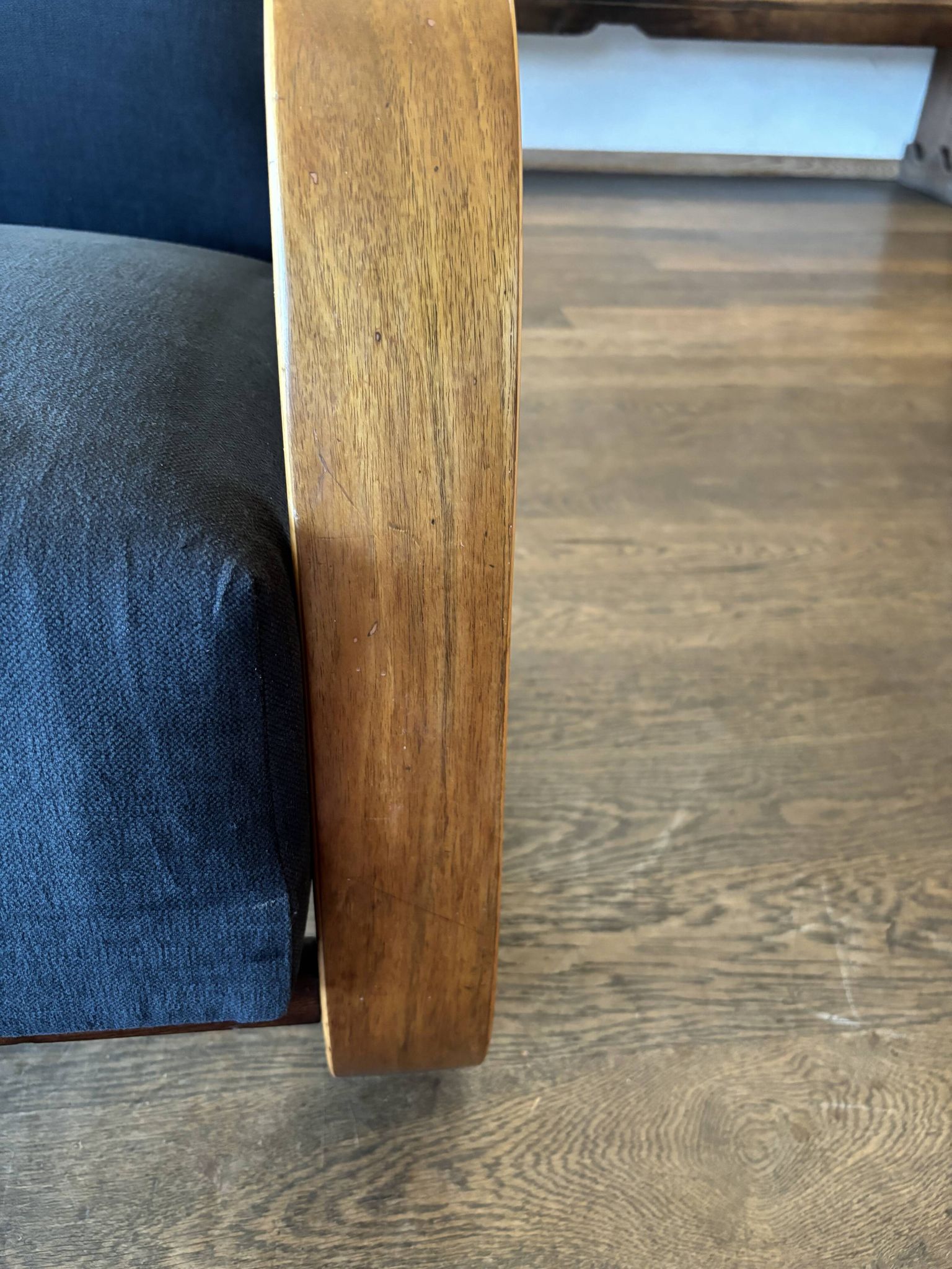 Vintage 1950s armchair inspired by Alvar Aalto, Set of 2