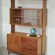 High sideboard, wooden display cabinet by Frantisek Jirak – 1960
