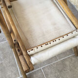 Chaise longue de jardin ancienne