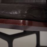 Charles and Ray Eames leather sofa, 1980s