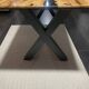 Oak resin table