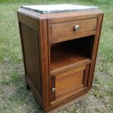Art deco bedside on marble