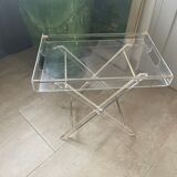 Small side table in Plexiglas 1970