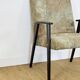 Fauteuil scandinave pieds compas 1960