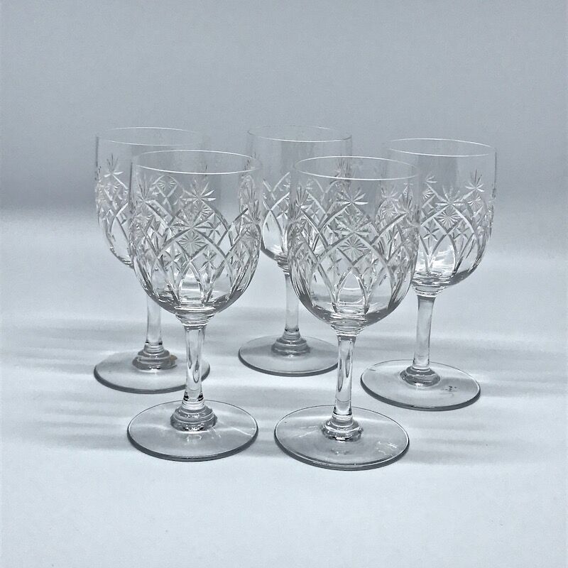 Baccarat wine glasses