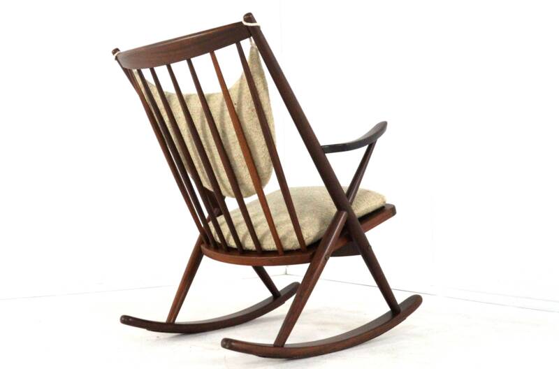 Franks Reenskaug for Bramin rocking chair model 182 - danish design