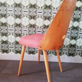 2 Vintage chairs Antonin Suman, Art Deco, Czechoslovakia 1960