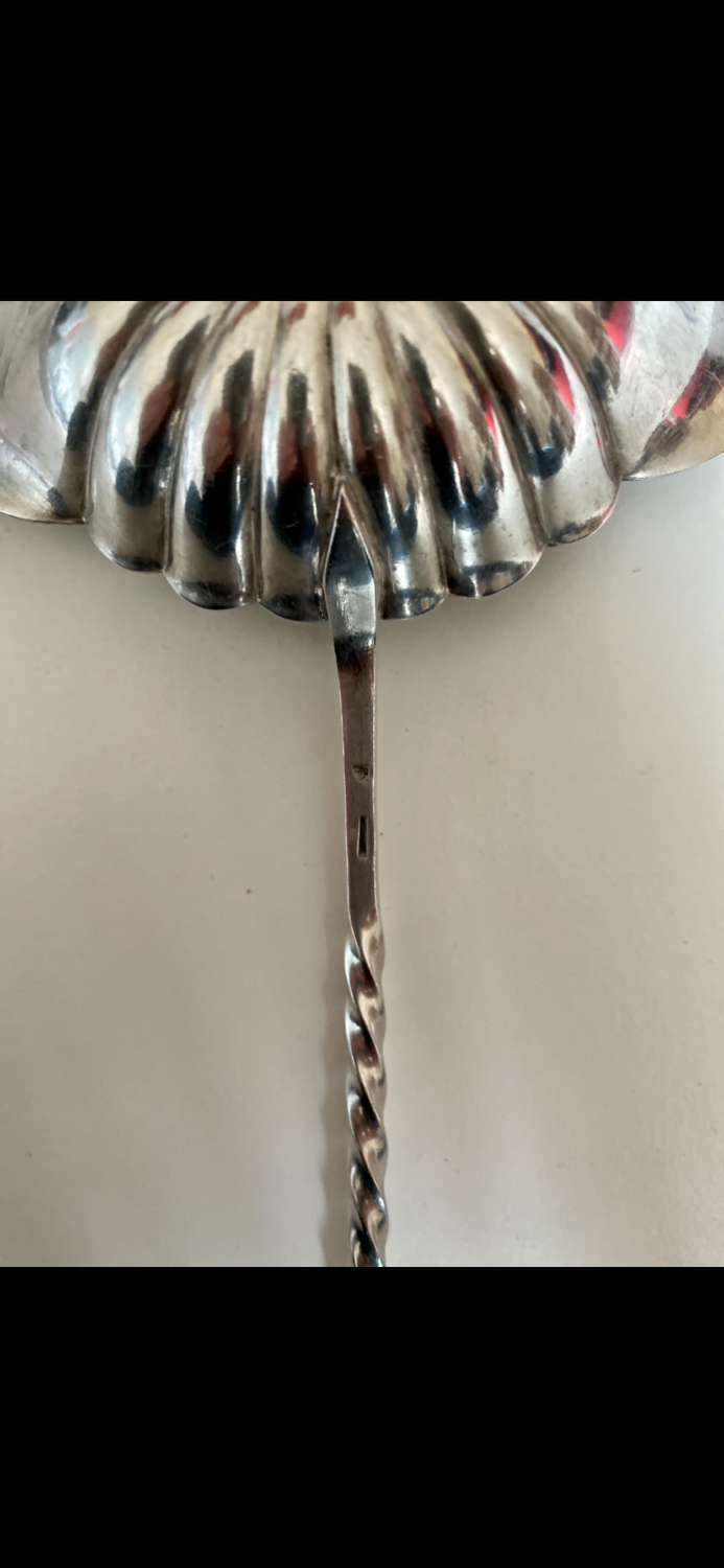 Punch ladle -Christofle, silver metal