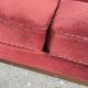 Mid-century modern three-seater velvet sofa, Swedish 1950s–1960s
