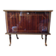TV bar – dark varnished wood – 1960s