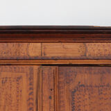 Painted folk art bridal wardrobe 1773