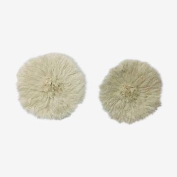 Ensemble de 2 juju hat blanc de 50 cm