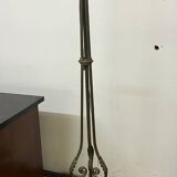 Art Deco wrought iron floor lamp base from the 1940s