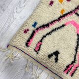 Handmade Moroccan Berber carpet 244 x 173 CM