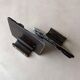 Brutalist cast iron door knobs 1970s sculptural design set