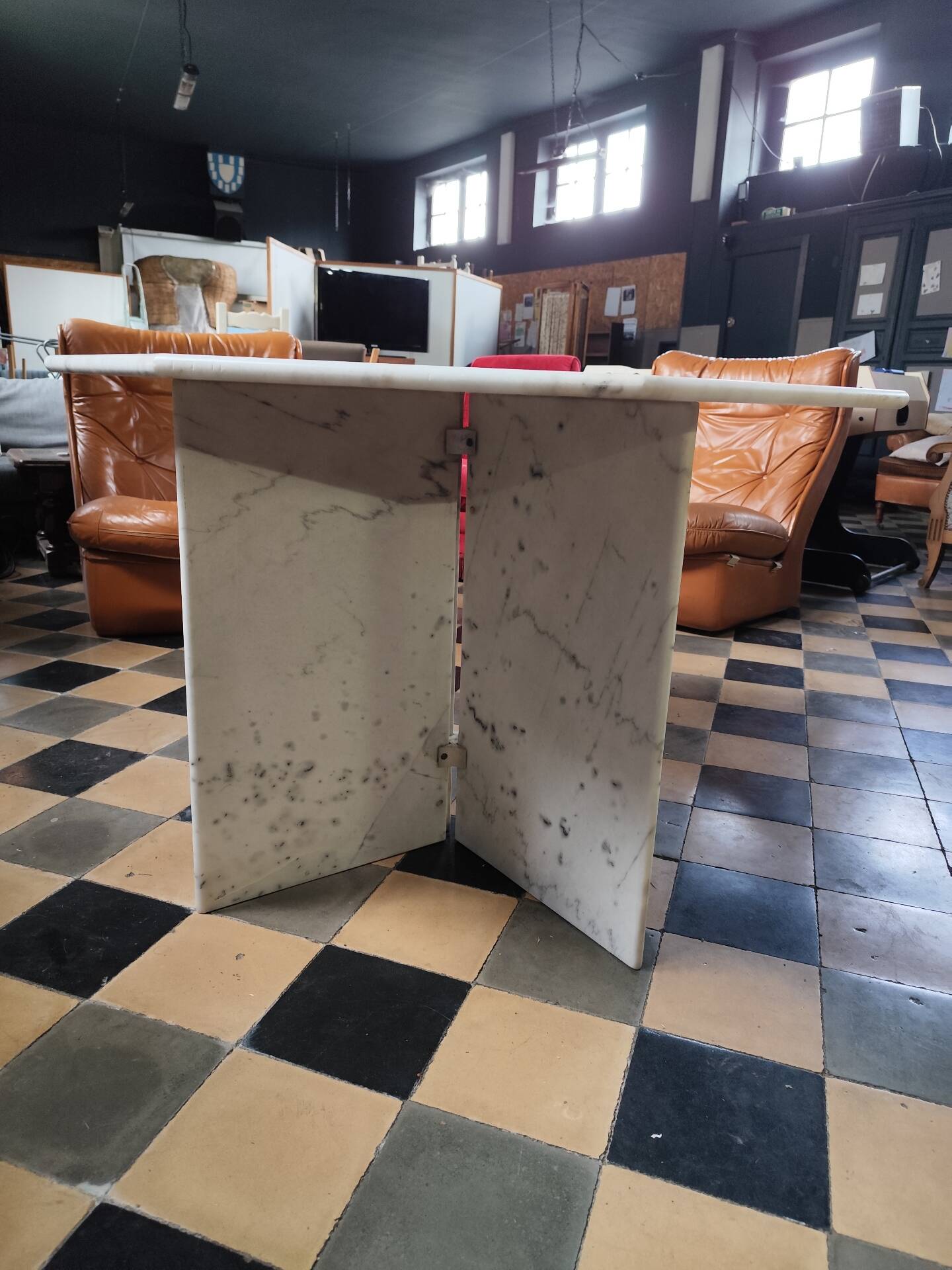 Marble table