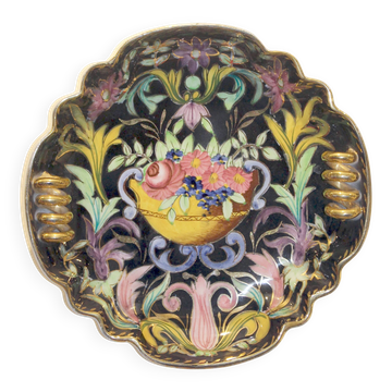 Old H.BECQUET decorative dish