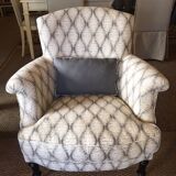 Fauteuil bergère Louis Philippe
