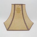 Wicker wall wall light