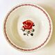 Dish with rose decoration