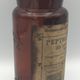 Jar old pot of pharmacy of hospitals in brown glass "peptone cornelis"