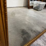Miroir Grand format Louis Philippe bois doré