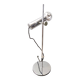 Chrome-Plated Brass Desk Lamp attr. to Giuseppe Ostuni for O-Luce, Italy