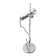 Chrome-Plated Brass Desk Lamp attr. to Giuseppe Ostuni for O-Luce, Italy