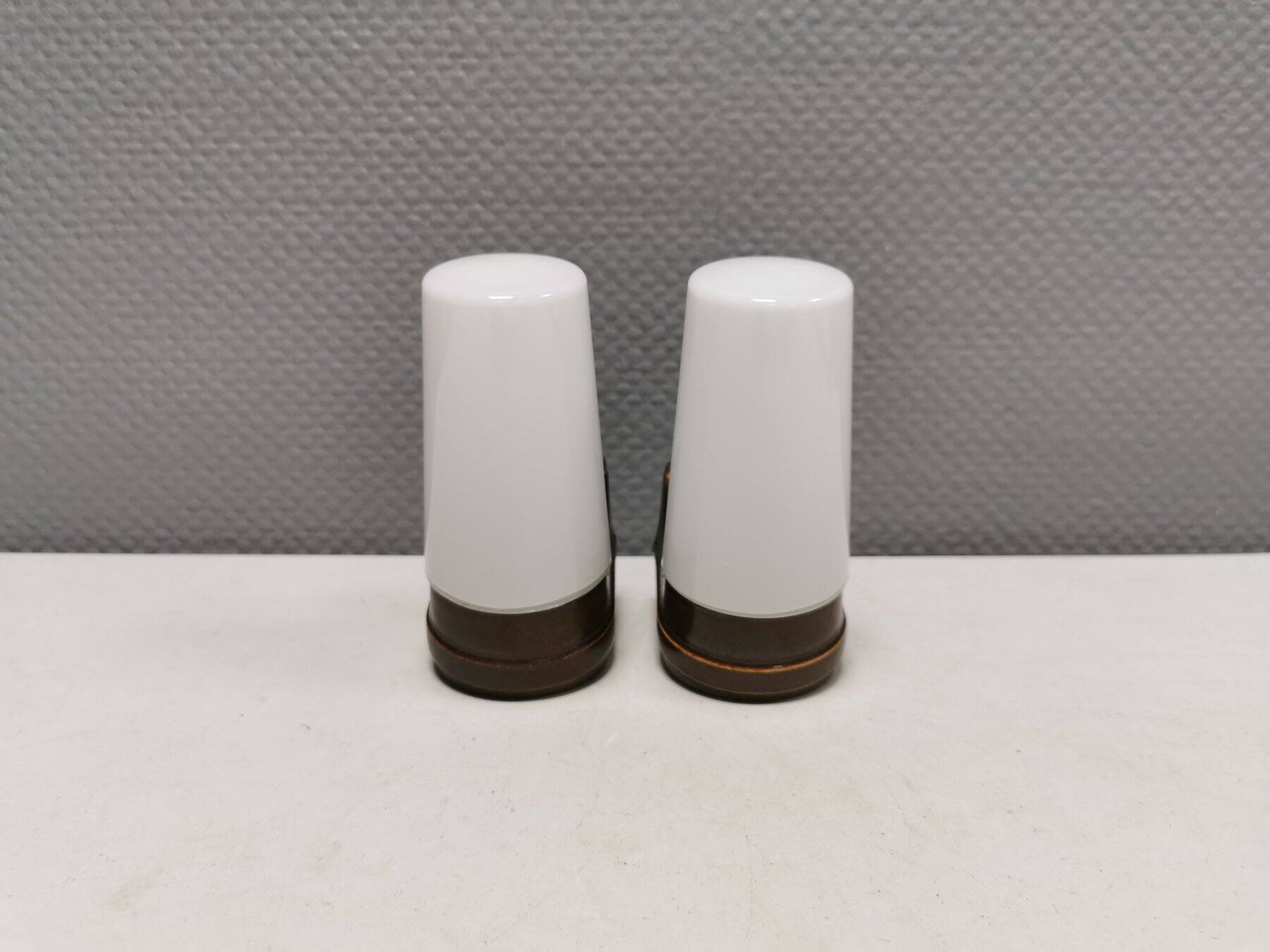 Ceramic bathroom lamp designed by Sigvard Bernadotte for IFÖ Sweden.