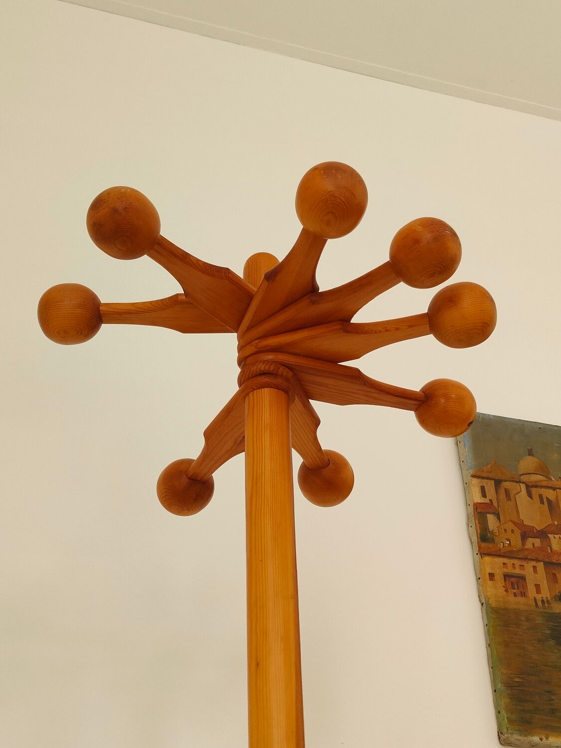 Reiner Daumiller solid pine coat rack