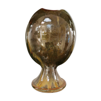 Vase coupe céramique vintage années 70