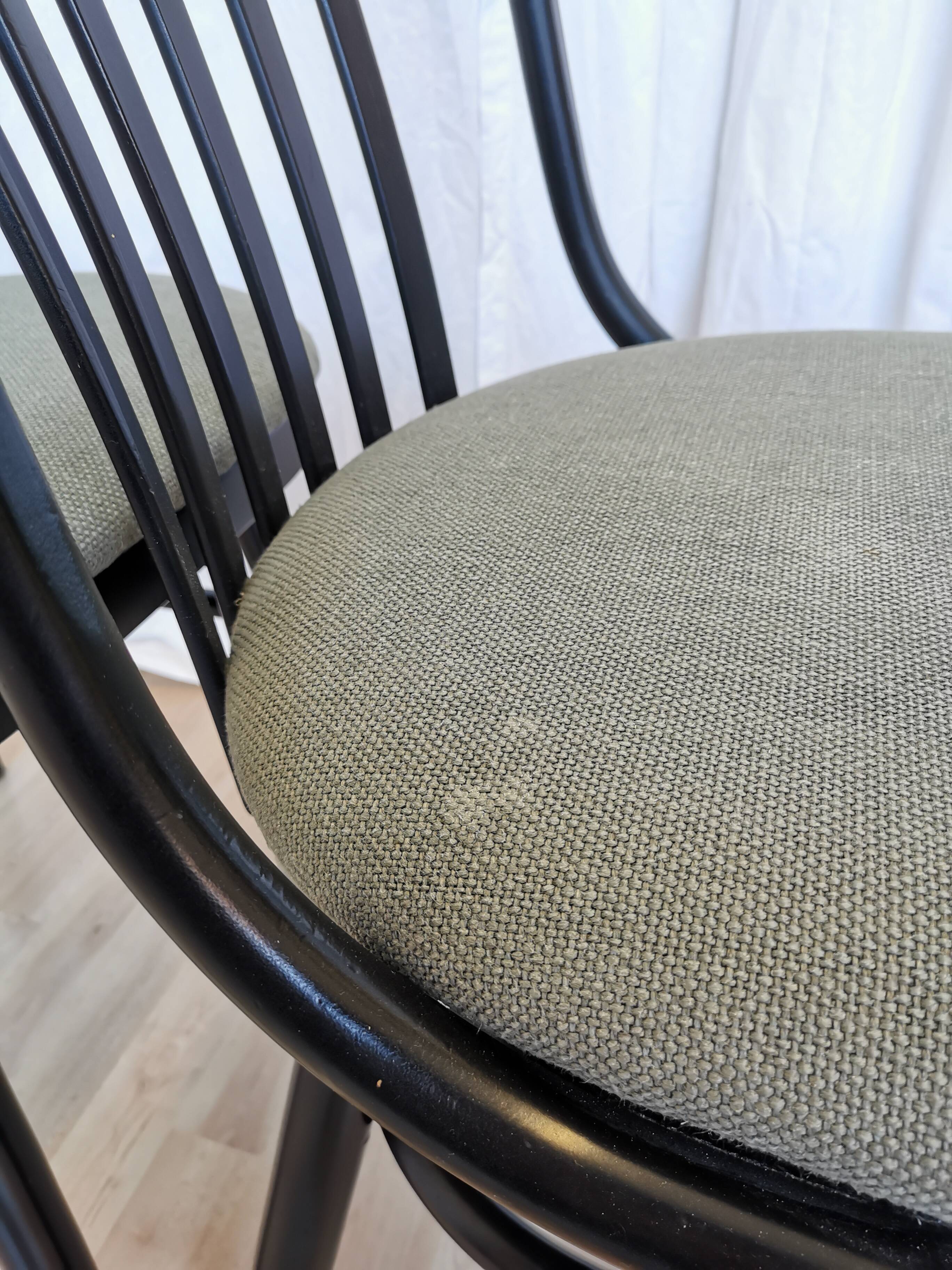 Vintage Bentwood Dining Chairs - Set of 4 Ligna Style - 1980s Yugoslavia