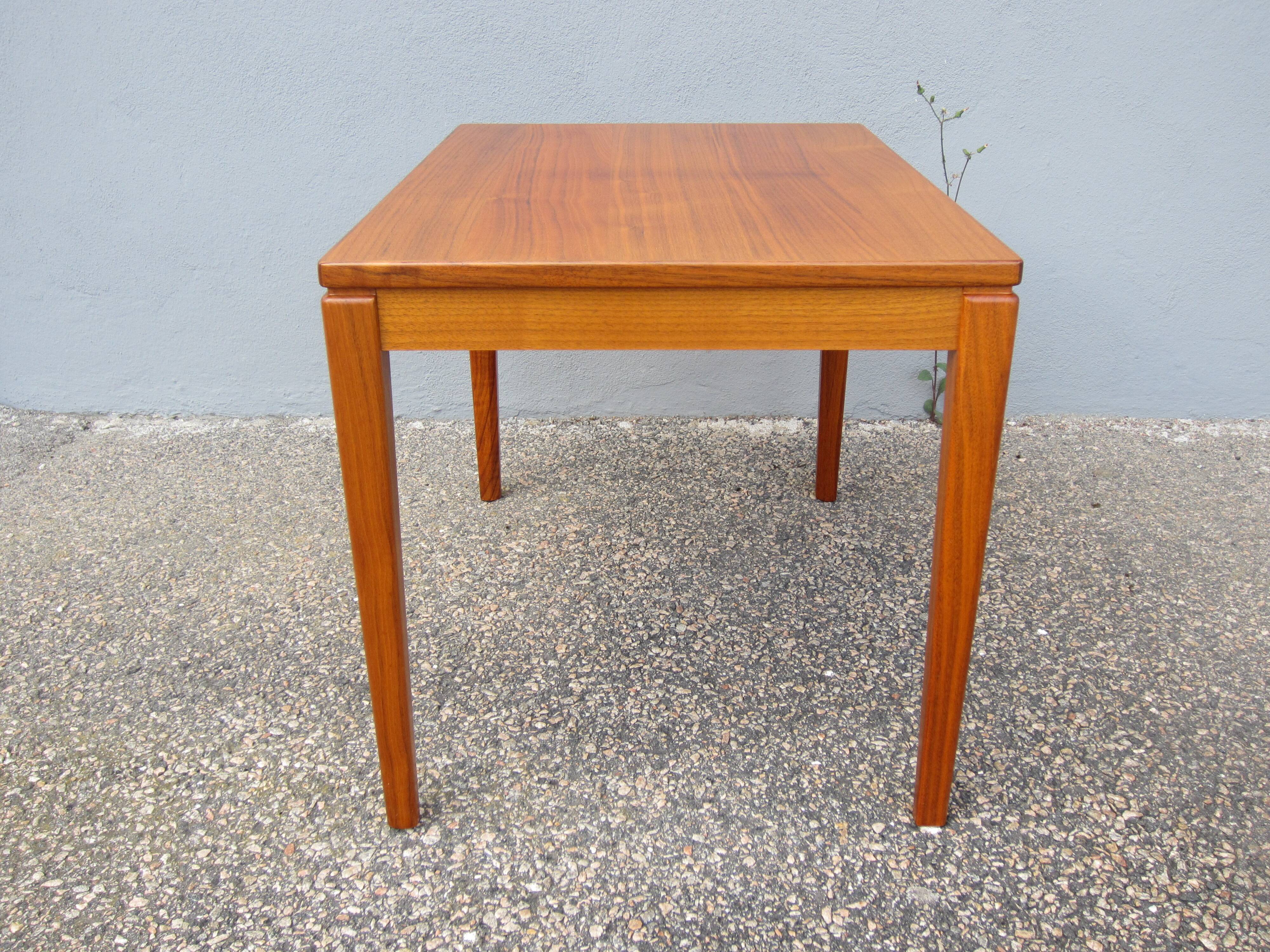 Scandinavian teak coffee table