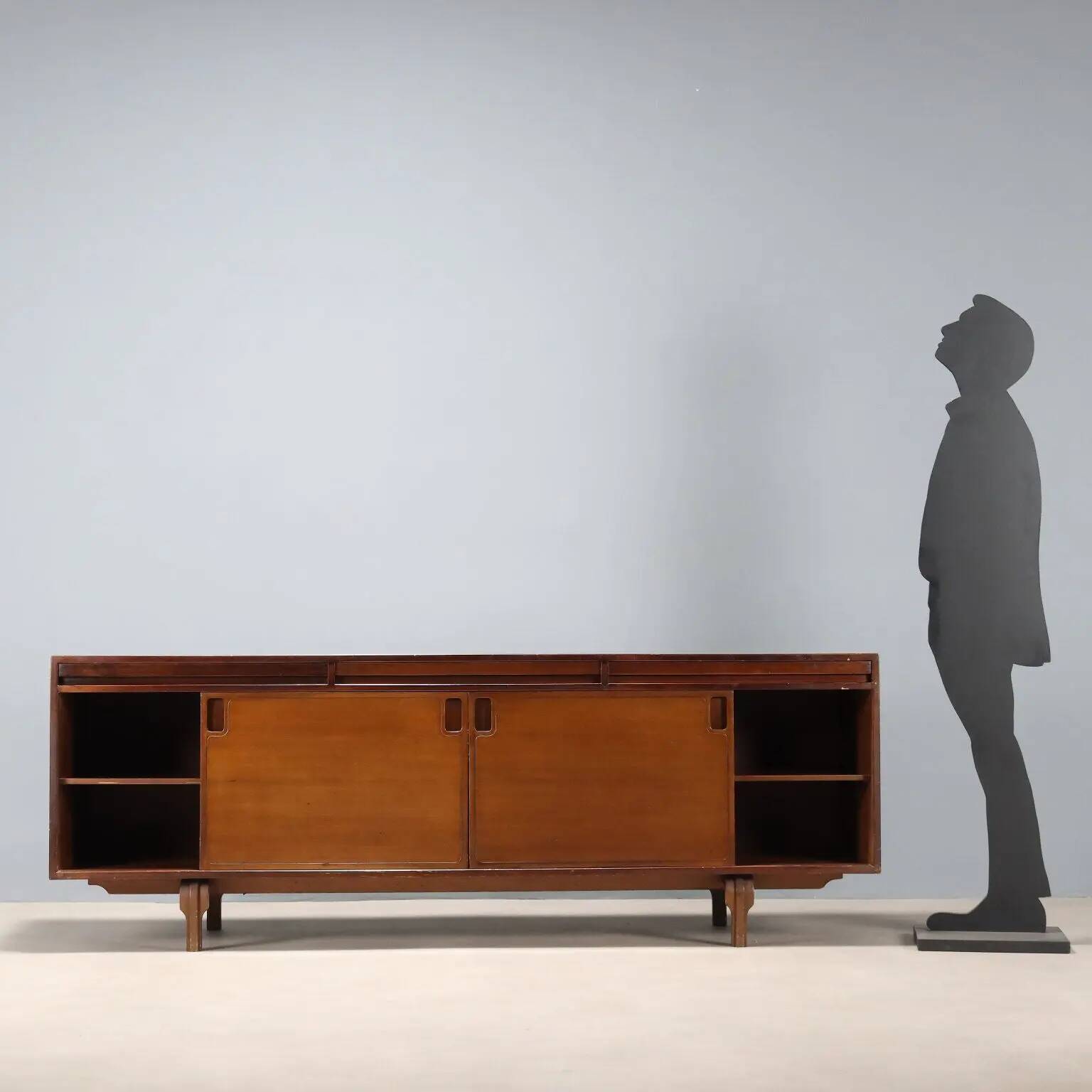 Enfilade vintage Cantieri Carugati design Renato Magri 1960s
