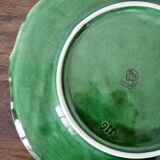 Souptureen and dish in cabbage slip