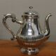 Silver metal coffee set - christofle - gallia collection