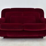 Two-seater canapé, rare from the 1970s, Italy.