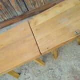 Pair of solid wood coffee tables