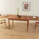 Table à manger extensible classique des années 1960