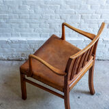 Ole Wanscher Model 1675 in Oak, Fritz Hansen, 1940s Denmark