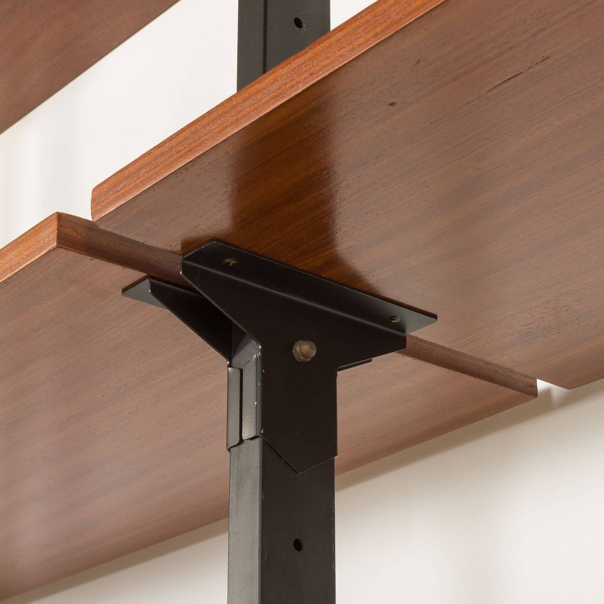 Italian mid century  floor to celling room divider or a bookcase.