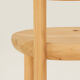 Set of 6 dining chairs in pine
