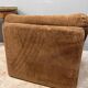 Vintage brown corduroy armchair from the 70s