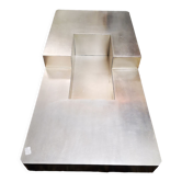 Stainless steel coffee table