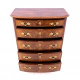 Antique chest of drawers, Northern Europe, circa 1860. After renovation.