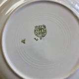4 deep plates Boch La Louvière Belgium