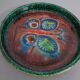 Majolica Butterfly Ceramic Bowl, 1960s