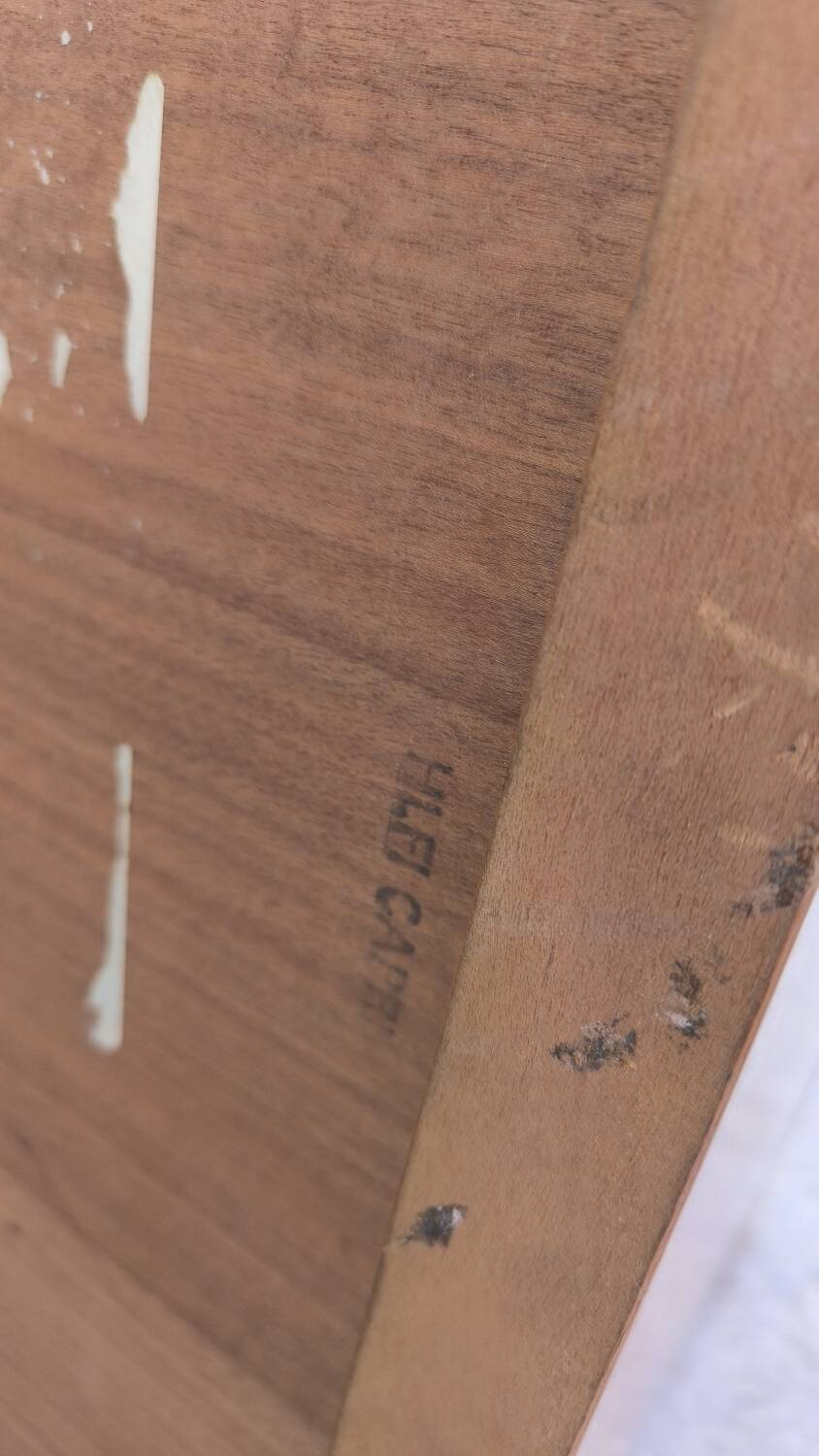 Scandinavian hifi furniture in solid teak 1960